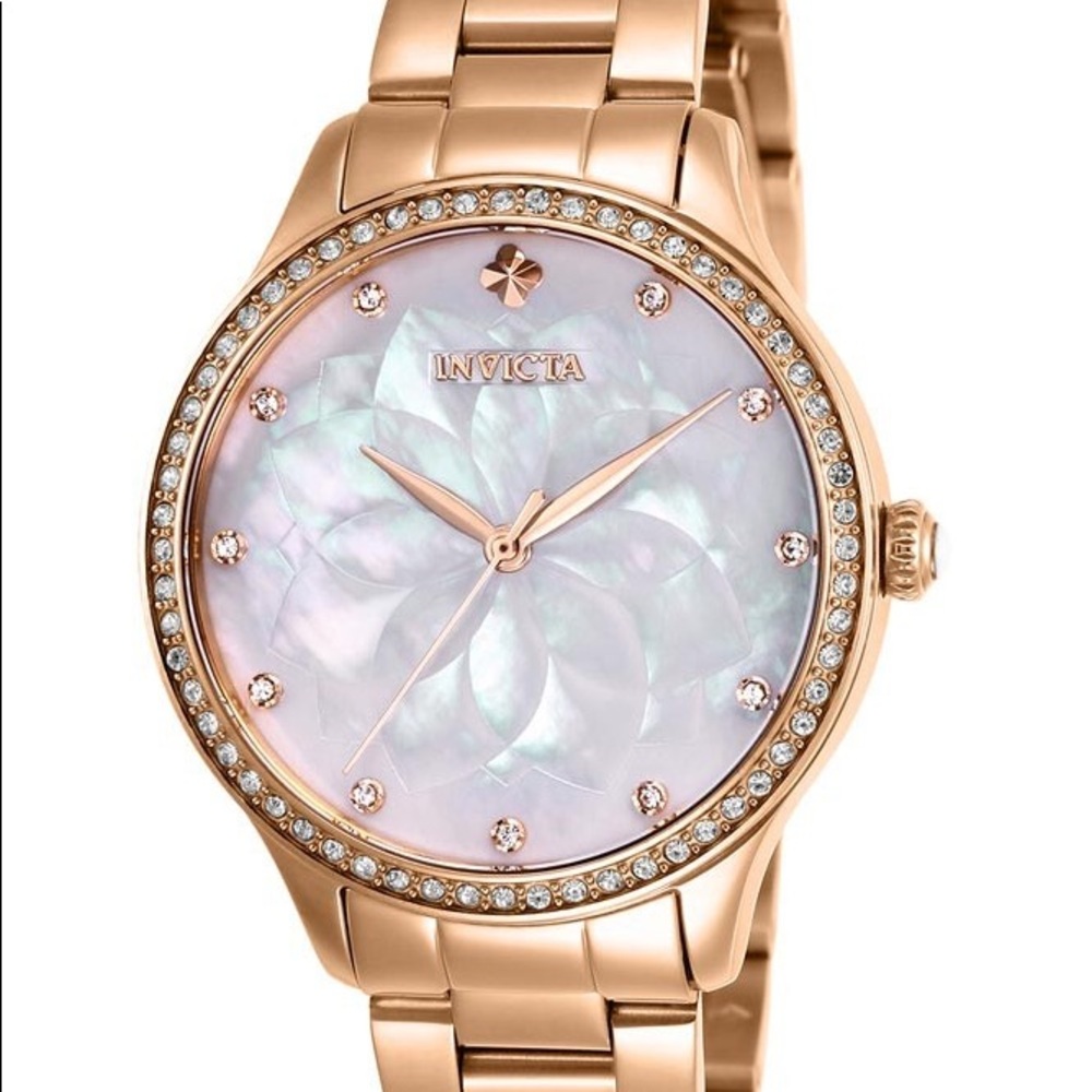 Rose Gold Invicta Watch